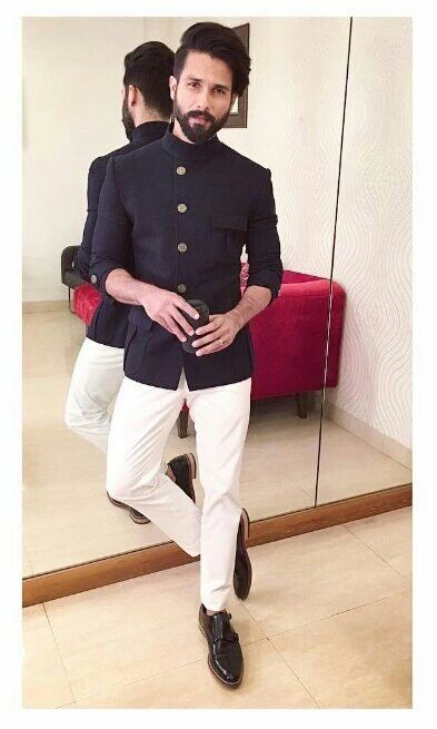 Shahid Kapoor Coat Pant For Men, Two And Half Men, Jodhpuri Suits For Men, Mens Indian Wear, Wedding Kurta For Men, Groom Dress Men, Indian Groom Wear, Wedding Dresses Men Indian, Blazer Outfits Men