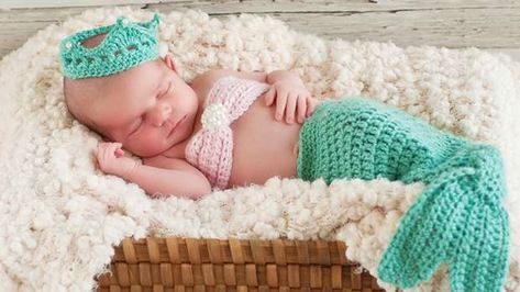 Baby mermaid outfit