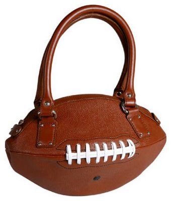 Weirdest handbags Funny Purses, Football Purse, Unusual Handbags, Football Bag, Cheap Coach Bags, Rugby Ball, Unique Handbags, Unique Purses, A Football