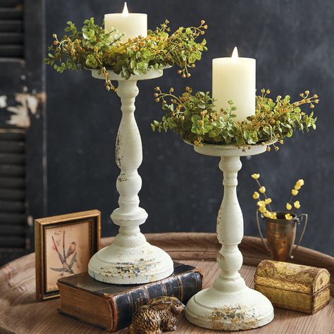 Diy pillar candle holders