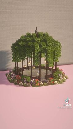 Fairy Island, Construction Minecraft, Case Minecraft, Minecraft Garden, Houses Minecraft, Minecraft Decoration, Mc Builds, Rumah Minecraft Sederhana, Gazebo Ideas