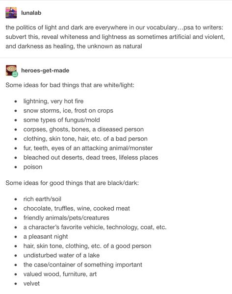 Brandon Sanderson did this with his Mistborn series. The night was feared by many, buy the mists were a force of good and brought power, while the daylight brought vulnerability and in the end, immense, destructive heat. Poor Man, I Am A Writer, Writing Boards, Writing Characters, Book Writing Tips, Writing Resources, Writers Block, Writing Words, Writing Advice