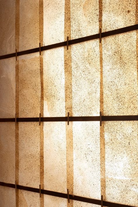 Japanese shoji screens informed the design of the most translucent biomaterial by Natural Material Studio. History Of Time, Wood Shavings, Architectural Materials, Wood Waste, Shoji Screen, Japanese Screen, Wood Screens, Live Tree, Sustainable City