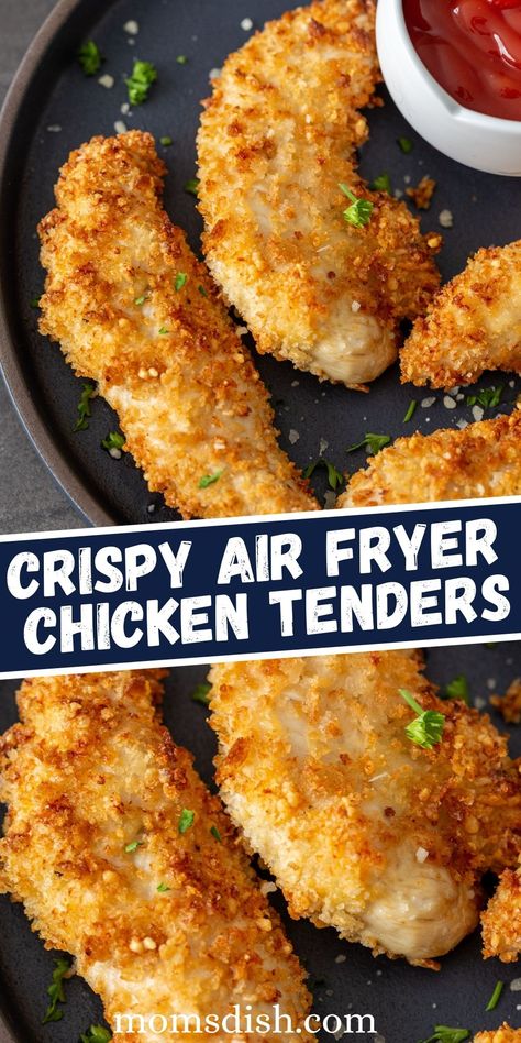 Air Fryer Recipes Chicken Tenders, Air Fryer Recipes Chicken Breast, Crispy Air Fryer Chicken, Air Fryer Fried Chicken, New Air Fryer Recipes, Air Fryer Chicken Tenders, Air Fryer Cooking Times, Air Fried Food, Air Fryer Oven Recipes