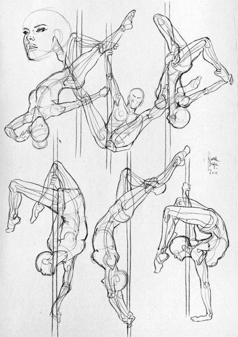 James Russell, Different Poses, Gesture Drawing, Anatomy Drawing, Figure Drawing Reference, Art Poses, Drawing Tutorials, Sketchbook Art Inspiration, Anime Poses Reference