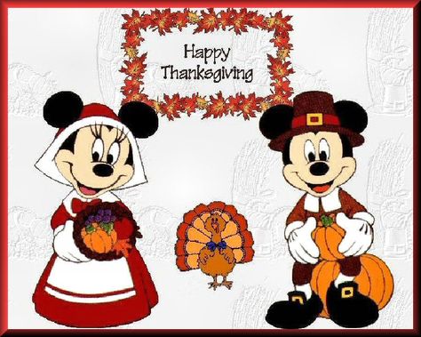 Happy Thanksgiving from Mickey & Minnie Thanksgiving Mickey Mouse, Mickey Mouse Thanksgiving, Happy Thanksgiving Clipart, Mickey Mouse Classroom, Disney Thanksgiving, Thanksgiving Clip Art, Thanksgiving Clipart, Disney Clipart, Thanksgiving Pictures