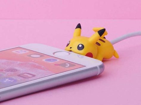 Pokémon Cable Bite Charging Cable Protector Pokemon P, Cable Bite, Charger Protector, Cord Protector, Phone Background Patterns, Pokemon Gifts, Cable Protector, Geek Gadgets, Pokemon Characters