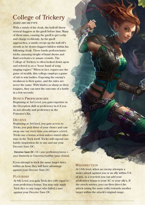 Homebrew material for 5e edition Dungeons and Dragons made by the community. Dnd Bard, D D Classes, Bard College, Dnd Classes, Dnd Races, Dungeons And Dragons Classes, Dnd 5e Homebrew, Forgotten Realms, Dnd Monsters