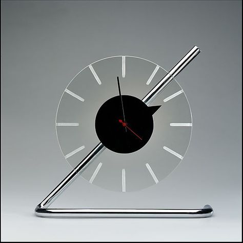 Gilbert Rohde | Electric clock | The Metropolitan Museum of Art Herman Miller Furniture, Heywood Wakefield, Electric Clock, Date Makeup, Spring Forward, Diy Clock, Wakefield, Furniture Maker, Herman Miller