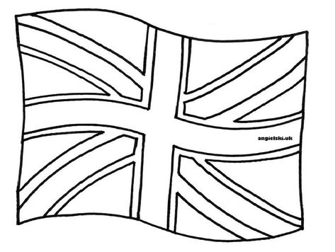 British Flag Drawing, Great Britain Flag, Flag Drawing, Flag Coloring Pages, England Flag, British Flag, Great Britain, Geometric Tattoo, Coloring Pages