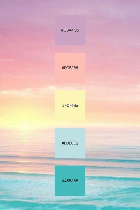 Bright Wedding Palette, Dreamy Color Palette, Aqua Color Schemes, Spring Wedding Color Palette, Hex Color, Bedroom Colour Palette, Hex Color Palette, House Color Palettes, Color Pallete