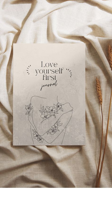 Vision Board Pictures Self Love, Self Love Journal Ideas Aesthetic, Self Love Journal, Self Love Books, Relationship With Yourself, Journal Therapy, Board Pictures, Vision Board Pictures, Powerful Affirmations