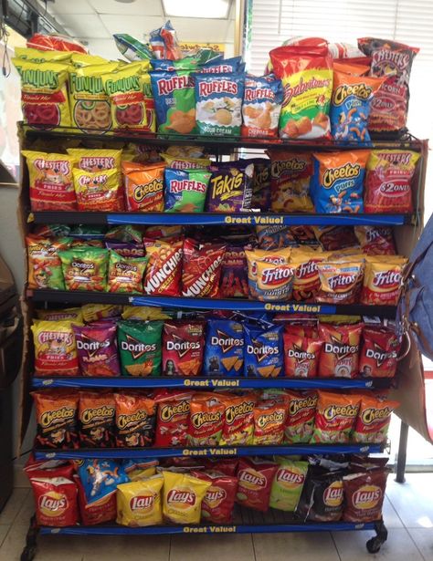 Sleepover Snacks, Hot Chips, Snack Station, Snack Organizer, Sleepover Food, Junk Food Snacks, Free Candy, Food Goals, Favorite Snack