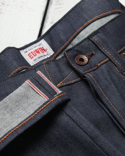 Mens Clothing Styles Rugged, Pant Inspiration, Japanese Background, Flower Urn, Grey Hair Men, Selvage Denim, Edwin Jeans, Japanese Selvedge Denim, Selvedge Denim Jeans