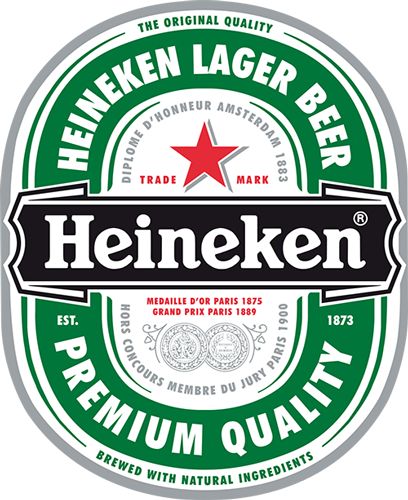 Heineken Logo, Heineken Beer, Decal For Car, Fondant Cake Toppers, Drinks Logo, Online Logo Design, Beer Logo, Lager Beer, Edible Images