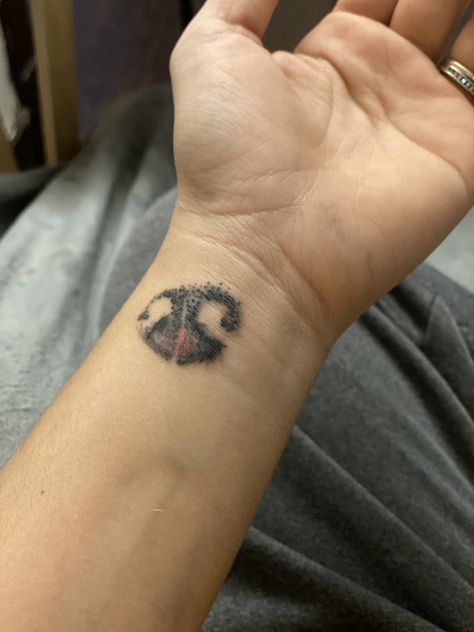 #dognosetattoo #dogsnoot #snoot #puppynose #dogtattooideas #dogtattoossmall #wristtattoos #memorialtattoodog Pup Tattoo Ideas, Great Dane Paw Print Tattoo, Goth Dog Tattoo, Tattoos For Dead Dogs, Dog Passing Tattoo, Dog Eye Tattoo, Unique Dog Tattoos, Nose Print Tattoo Dog, Memorial Dog Tattoos