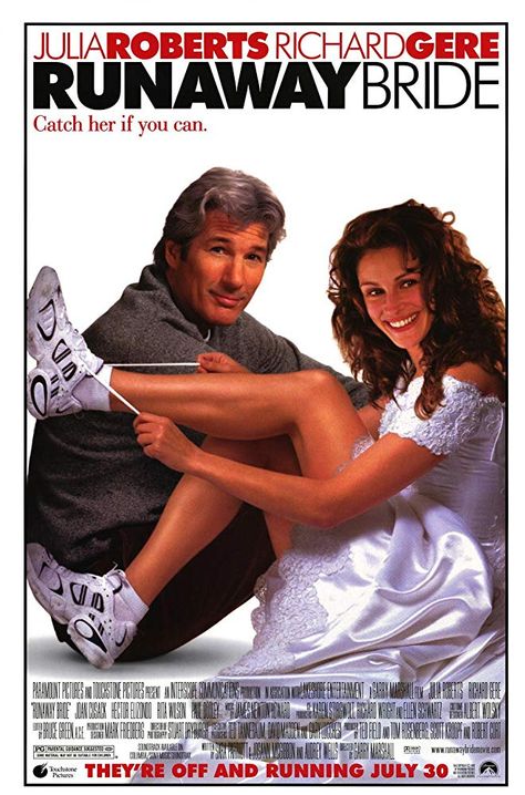 Romcom Movies, Runaway Bride, Wedding Movies, Movies Worth Watching, Richard Gere, Cinema Posters, Julia Roberts, About Time Movie, Movie List