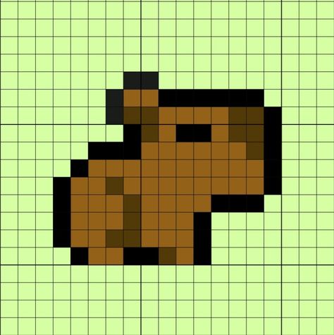 Bead Art Template, Small Minecraft Pixel Art, Pixley Art Easy, 10x10 Pixel Art, 16 X 16 Pixel Art, Pixel Art Square, Scene Pixel Art, Peeler Beads Patterns Easy, Cute Small Pixel Art