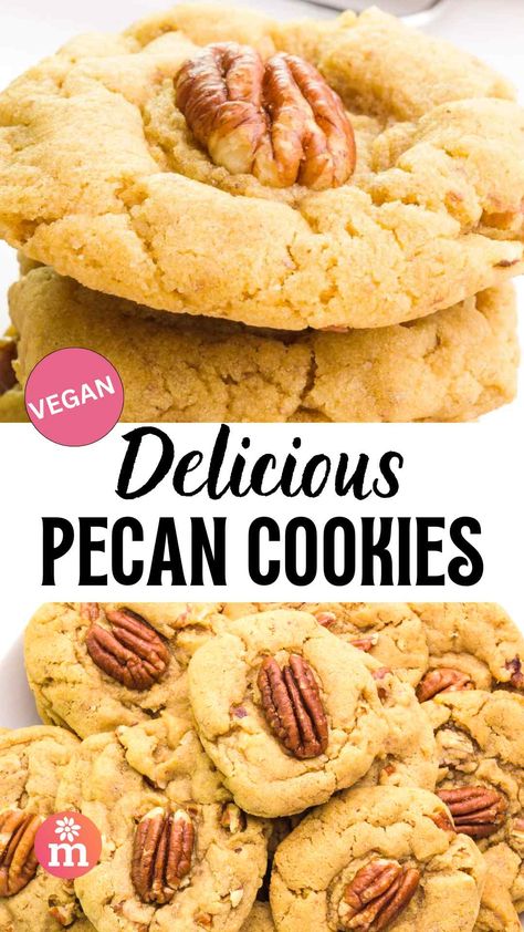 Coconut Snowball Cookies, Veggie Pot Pie, Vegan Pecan, Vegetarian Breakfast Recipes, Monk Fruit, Pecan Cookies, Best Vegetarian Recipes, Vegan Sandwich, Vegan Thanksgiving