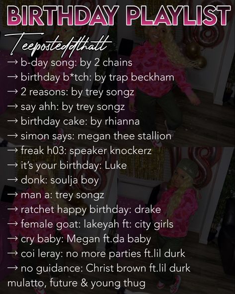 Lit Party Playlist, Sweet 16 Walk In Songs, Birthday Playlist Songs, Sweet 16 Playlist Songs, Birthday Playlist Names, 18th Birthday Playlist, Sweet 16 Playlist, Party Songs Playlists, Bday Playlist