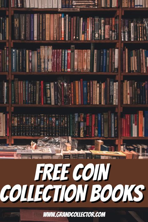 For all coin collectors out there! Here are some free coin collecting books for you! Coin Collecting Tools, Coin Collecting Storage Ideas, Coin Collecting Storage, Where To Buy Books, Currency Collection, Coin Collecting Books, Inventory Printable, Coin Store, Buy Coins