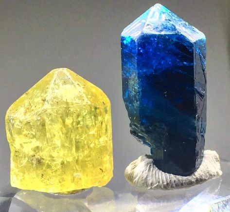 Yellow Apatite, Geode Rocks, Gemstone Brooch, Natural Curiosities, Precious Jewels, Blue Apatite, Minerals And Gemstones, Rocks And Gems, Gems And Minerals