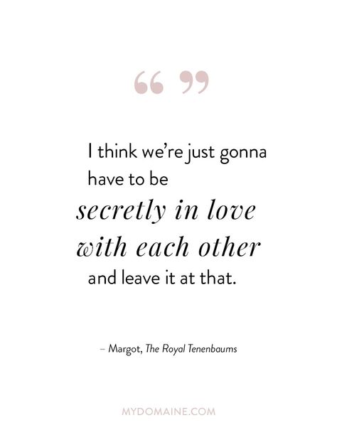 Romantic Film Quotes, Secretly In Love, Quotation Mark, Quotes Crush, Romantic Movie Quotes, Lovers Quotes, Film Quotes, Anniversary Quotes, Romantic Movies