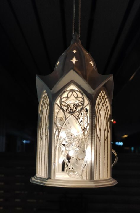 3d Printing Ideas Witchy, Elvish Lantern, Elvish Decor, Witchy House, Lotr Elves, 3d Printing Business, Wall Paneling Diy, 3d Printer Designs, Female Character Concept