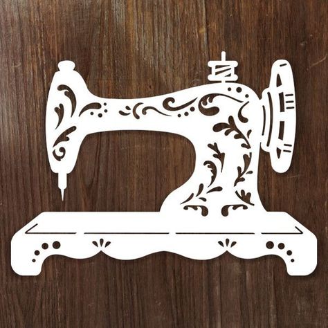 Free Cricut Images, Window Cling Vinyl, Laser Cut Lamps, Recuerdos Primera Comunion Ideas, Laser Cut Decor, Antique Sewing Table, Diy Jewelry Unique, Vintage Sewing Machine, Craft Rooms