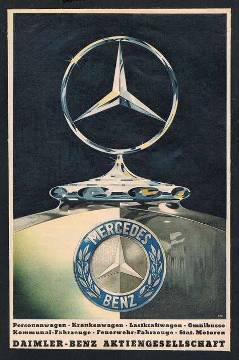 Vintage Racing Poster, Mercedes W123, Stylish Car, Daimler Benz, Ad Car, Car Badges, Mercedes Sl, Racing Posters, Classic Mercedes