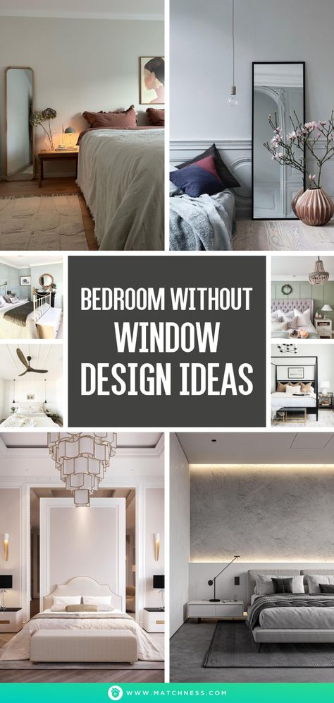 Bedroom without Window Design Ideas - Matchness.com