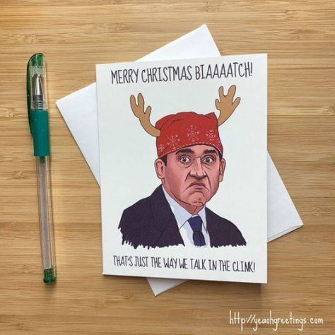 Funny Prison Mike Christmas Card The Office Christmas Funny Office Christmas Gift Happy Holiday Card Funny Christmas Cards Funny Xmas #christmascards #christmas #cards #messages Holiday Meme, Christmas Cards Funny, Funny Christmas Decorations, The Office Christmas, Funny Xmas Cards, Office Christmas Gifts, Christmas Humor Ecards, Don Corleone, Prison Mike