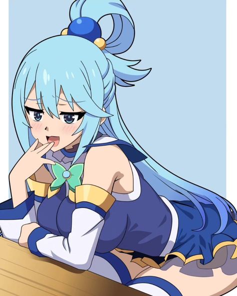 Aqua Sama, Konosuba Aqua, Alexis Rhodes, Konosuba Wallpaper, Aqua Konosuba, Cute Doodle Art, Cute Doodles, Naruto Uzumaki, Legend Of Zelda