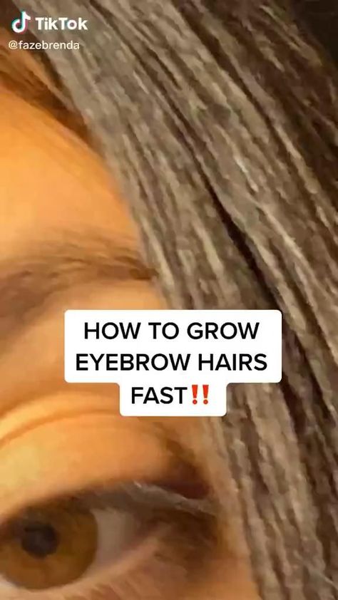 How To Make Your Eyebrows Grow Faster, Eyebrow Tips Grow, How To Make Eye Brows Grow, How To Get Full Eyebrows Naturally, How To Have Pretty Eyebrows, Growing Eyebrows Thicker, How To Grow Ur Eyebrows Faster, How To Make Your Eyebrows Grow Thicker, How To Grow Eyelashes And Eyebrows