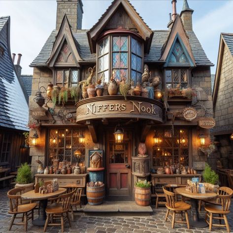 1800s General Store, Diagon Alley Shops, Victorian Bar, Fantasy Cottage, Three Broomsticks, Once Upon A Time Funny, Bottle House, Fantasy Shop, Bookstore Cafe