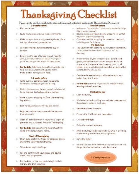 Thanksgiving Planner Ideas, Thanksgiving Meal Checklist, Thanksgiving Food Checklist, Hosting Thanksgiving Checklist, Thanksgiving Dinner Timeline, Thanksgiving Host Checklist, Thanksgiving Timeline Printable, Thanksgiving Day Timeline, Free Thanksgiving Planner