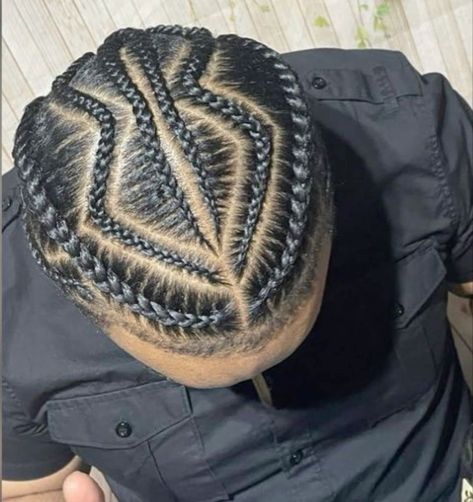 Cornrow For Men Black, Two Braids On Men, Cornrow On Men, Hairstyles For Men Cornrow, Braided Hairstyles On Men, Men's Braids Hairstyles, Man Braided Hairstyles, Men In Braids, Braided Hairstyles For Guys