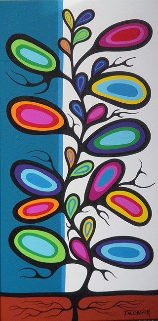 Indigenous Mural Art, Contemporary Folk Art Painting, Indigenous Art Canada, Woodland Art Native, Norval Morrisseau Art, Morrisseau Art, Canadian Indigenous Art, Ojibwe Art, Native Paintings