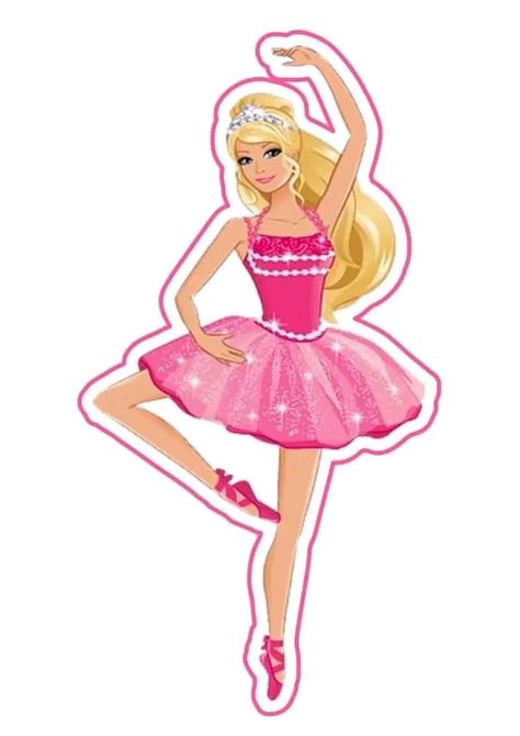 Tag Barbie, Barbie Stickers, Barbie Png, Barbie Cupcakes, Baby Shower Images, Barbie Party Decorations, Barbie Theme Party, Photo Cake Topper, Free Barbie