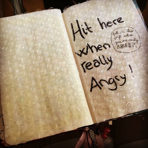 Read This When You Are Angry, Angry Journaling, How To Fill A Sketchbook, Wreak This Journal Pages, Bulletin Journal Ideas, Fun Crafts To Do, Wreck This Journal, Things To Do When Bored, Bullet Journal Lettering Ideas