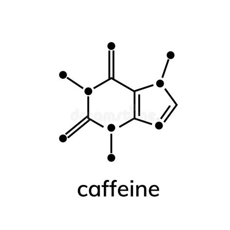 Caffeine chemical formula stock vector. Illustration of icon - 154589230 Caffeine Formula Tattoo, Caffeine Tattoo Ideas, Caffeine Chemical Structure Tattoo, Chemical Symbol Tattoo, Chemical Tattoo Ideas, Chemical Formula Tattoo, Chemical Compound Tattoo, Chemical Tattoos, Chemicals Aesthetic