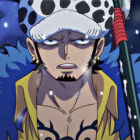 Trafalgar Law, Anime Character, One Piece, Twitter, Anime, Blue