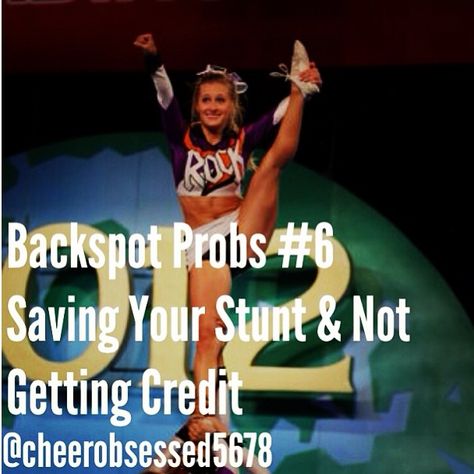 Cheer Backspot Quotes, Cheer Backspot, Backspot Cheer, Funny Cheer Quotes, Cheer Fails, Cheerleading Workouts, Famous Cheerleaders, Cheer Funny, Cheer Hacks