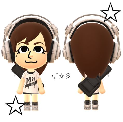 Cute Mii Characters Switch, Pose Reference Gaming, Cute Tomodachi Life Characters, Nintendo Mii Ideas, Aesthetic Character Drawing, Miitomo Photoshoot, Mii Aesthetic, Wii Mii Characters, Cute Mii Characters