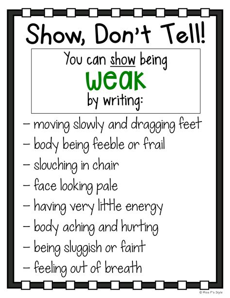 Phrases To Use In Creative Writing, Show Not Tell, Show Don't Tell, Writing Expressions, Writing Inspiration Tips, Writing Plot, Writing Dialogue Prompts, Writing Prompts For Writers, Creative Writing Tips