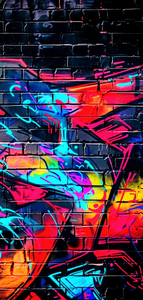 Colorful Graffiti Wallpaper, Bright Graffiti, Mint Green Wallpaper Iphone, Graffiti Abstract, Mint Green Wallpaper, Urban Art Graffiti, Brick Background, Wall Street Art, Abstract Graffiti