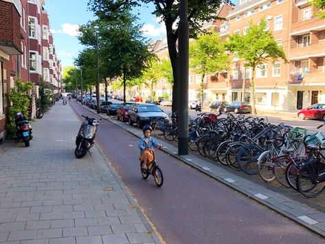 Bicycle Infrastructure, Bike Infrastructure, Streetscape Design, Town Planning, New Urbanism, City Layout, Street Design, Smart City, Urban Spaces