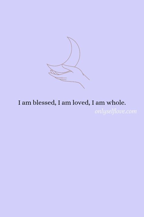 How Blessed I Am Quotes, Vision Board Pictures Gratitude, I Am Whole Affirmation, I Am Whole Quotes, One Line Affirmations, I Am Blessed Quotes, Blessed Affirmations, I Am Manifesting, Me Affirmations