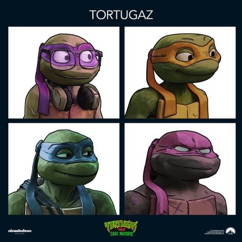 Turtle Movie, Tmnt Mutant Mayhem, Teenage Turtles, Mutant Mayhem, Tmnt Movie, Tmnt Characters, Ninja Turtles Funny, Monkeys Band, Teenage Mutant Ninja Turtles Artwork