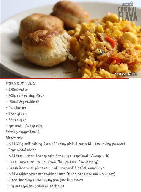 How To Make Jamaican Fried Dumplings, Jamaican Dumplings Recipe, Fried Dumplings Jamaican, Ital Recipes, Fry Dumpling Recipe, Jamaican Dumplings, Jamaican Fried Dumplings, Caribbean Kitchen, Ital Food